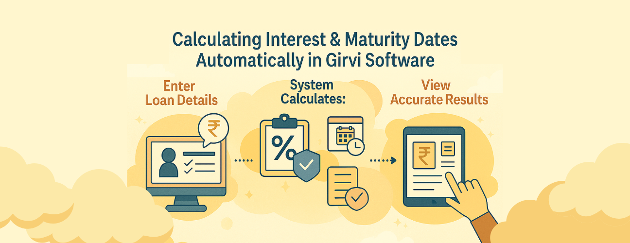 Calculating Interest & Maturity Dates Automatically in Girvi Software